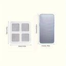 6pcs Nylon Drain Strainer Covers - Hair & Fly Stopper, Odor Prevention for Bathroom Sinks