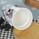 Caneca Gatinho com Língua de Fora de 600ml Cute Coffee