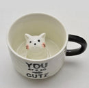 Xícara You Are So Cute 220ml Coffee With Cat
