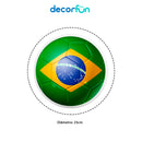 Luminária de Parede Decoração Bar Arandela Bola do Brasil Bivolt