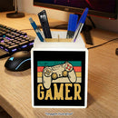 Organizador de Mesa Iluminado Black Gamer