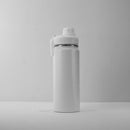 Garrafa com Alça e Bico 570ml Parede Dupla Branca