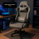 Cadeira Gamer Giratória - Cinza